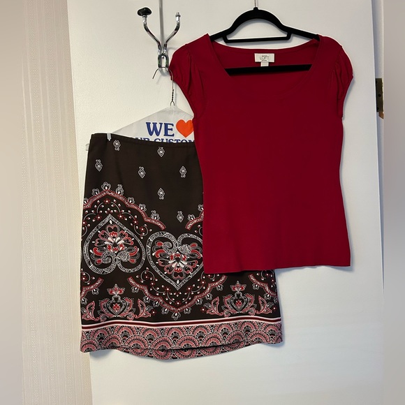 Jupe Ann Taylor LOFT Pour Femme - Taille 8, Style Mini, Occasion En Très Bon état
